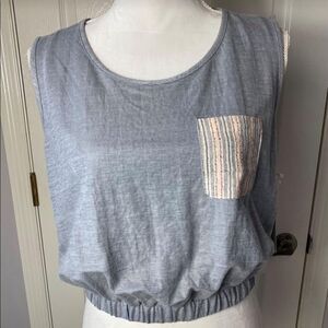 DEPT 222 LARGE SLEEVELESS TOP